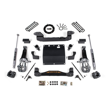 BDS Suspension | 5.5 Inch Lift Kit Chevy Colorado or GMC Canyon 15-22 4WD Fox 2.0 Performance | BDS722FS