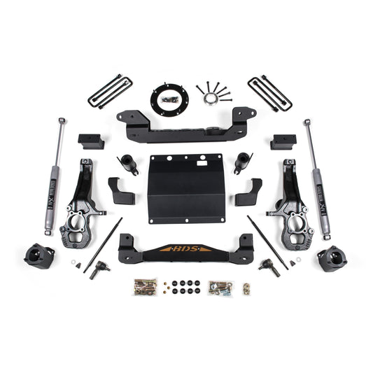 BDS Suspension | 5.5 Inch Lift Kit Chevy Colorado or GMC Canyon 15-22 4WD Fox 2.0 Performance | BDS722FS
