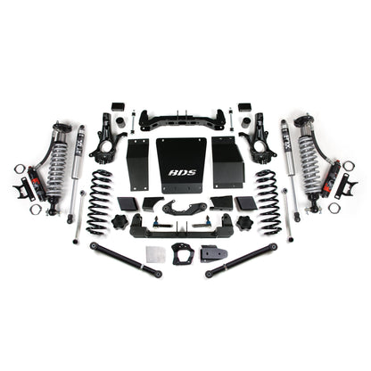BDS Suspension | 6 Inch Lift Kit FOX 2.5 Performance Elite Coil-Over Aluminum Stamped Steel 15-19 Suburban, Tahoe, Yukon/XL 1500 4WD | BDS732PSS