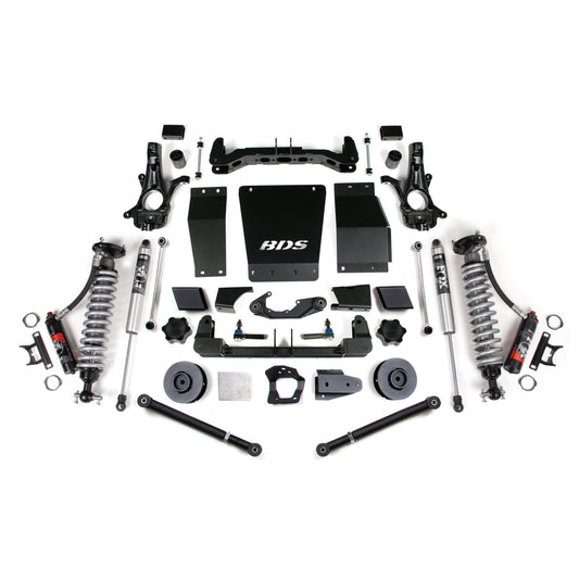 BDS Suspension | 4 Inch Lift Kit FOX 2.5 Performance Elite Coil-Over Cast Steel 15-19 Suburban, Tahoe, Yukon/XL 1500 4WD | BDS733PSS