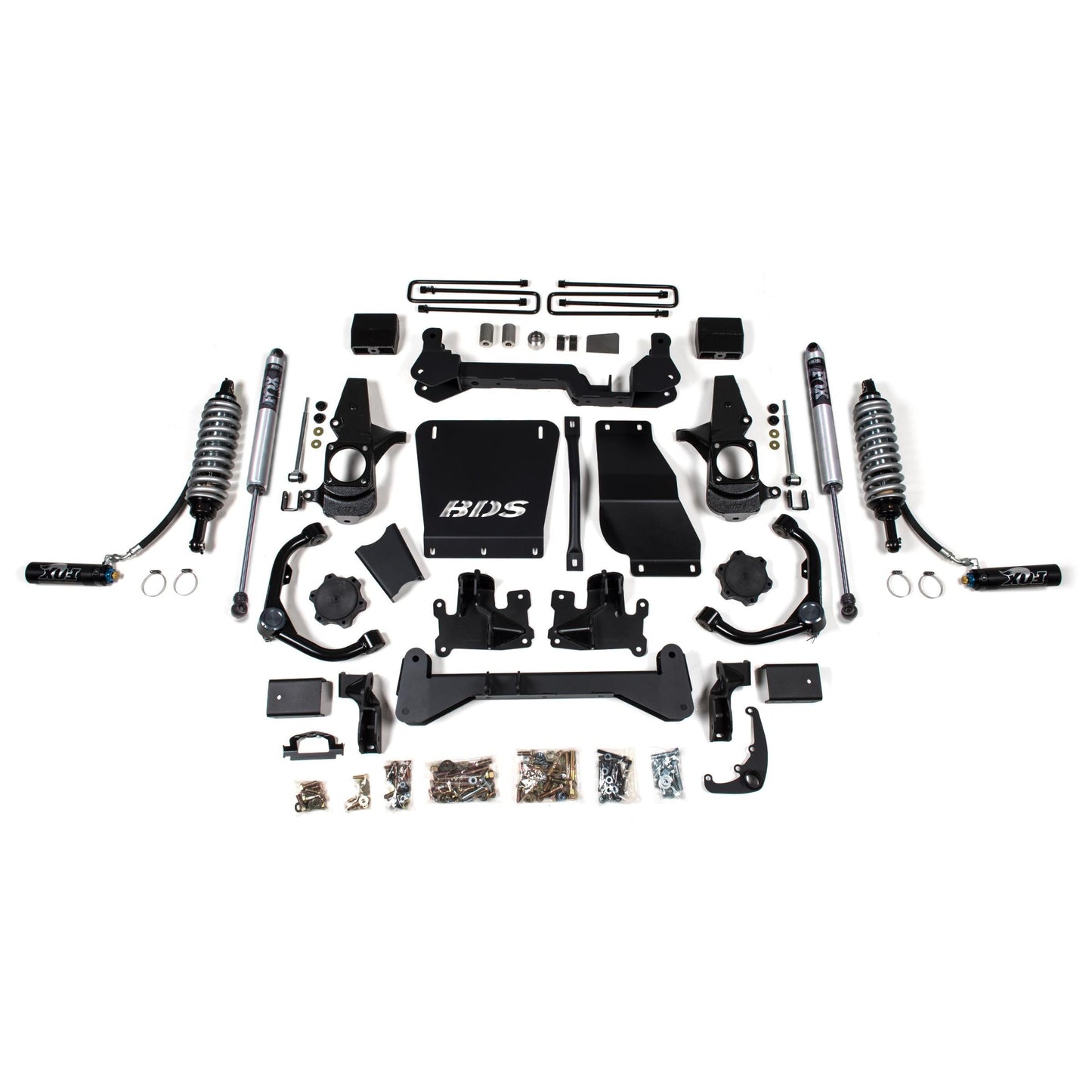 BDS Suspension | 6.5 Inch Lift Kit FOX 2.5 Coil-Over Conversion Silverado/Sierra 2500HD/3500HD 01-10 Diesel Block Kit Fox 2.5 Performance Shocks | BDS738FDSC