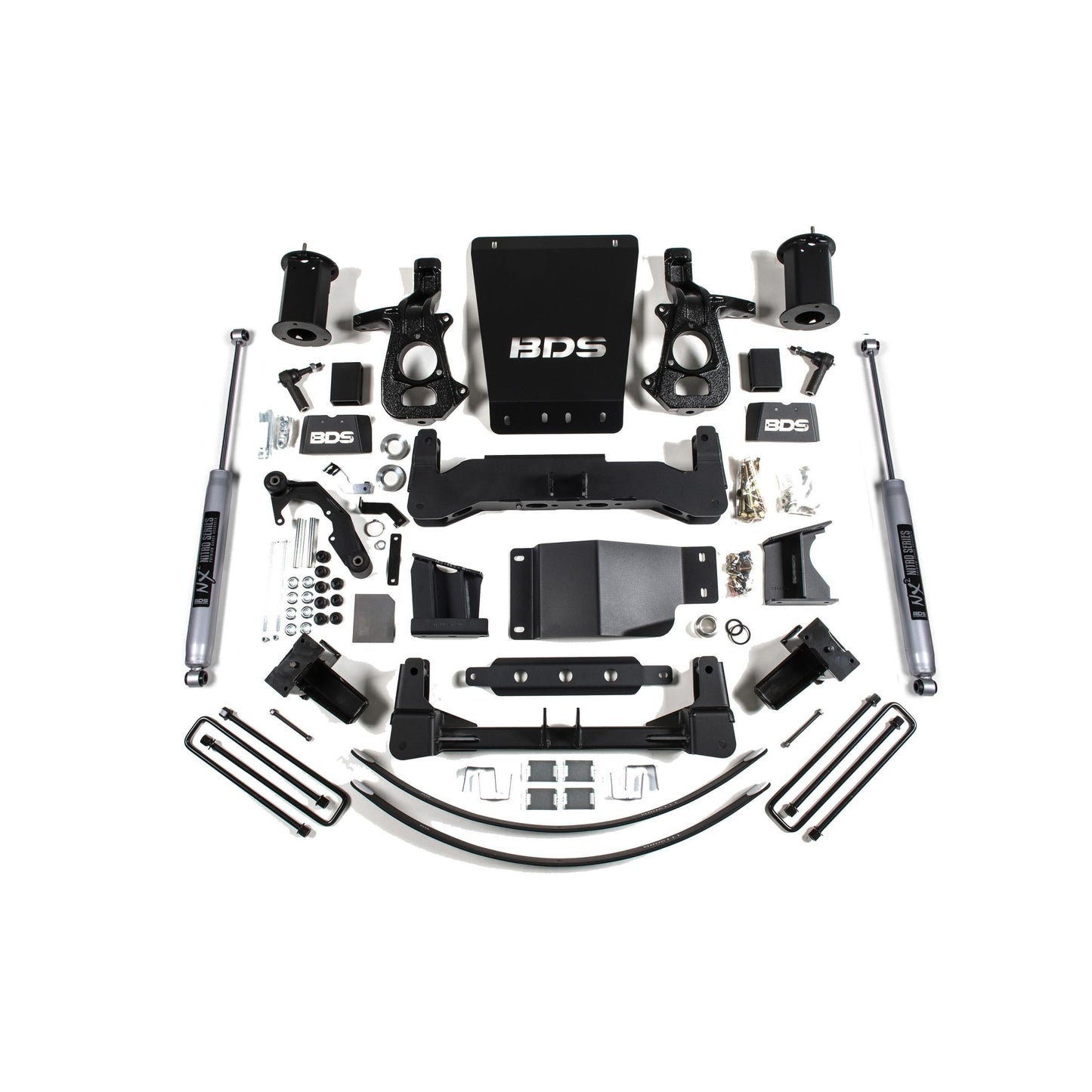 BDS Suspension | 8 Inch Lift Kit Silverado/Sierra 1500 14-18 4WD Cast Steel NX2 Nitro | BDS744H