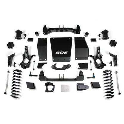 BDS Suspension | 6 Inch Lift Kit Chevy/GMC Suburban Tahoe Yukon/XL 1500 15-19 4WD Magneride Equipped Aluminum/ Stamped Steel Control Arm | BDS752H