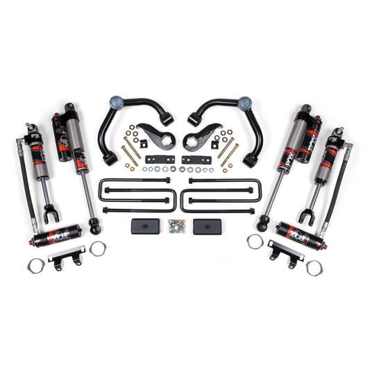 BDS Suspension | 3 Inch Lift Kit FOX Performance Elite Silverado/Sierra 2500HD/3500HD 20-24 3 Inch Block With Overload | BDS761FPE