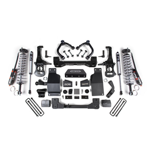 BDS Suspension | 4 Inch Lift Kit FOX 2.5 Performance Elite Coil-Over Trail Boss or AT4 1500 20-24 4WD Diesel Fox 2.5 Performance Elite Shocks | BDS786FPE
