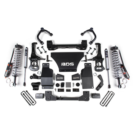BDS Suspension | 2.5 Inch Lift Kit FOX 2.5 Performance Elite Coil-Over Chevy Trail Boss or GMC AT4 1500 19-24 4WD Gas Fox 2.5 Performance Elite Shocks | BDS787FPE