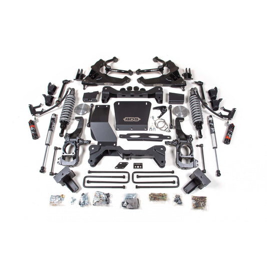 BDS Suspension | 6.5 Inch Lift Kit FOX 2.5 Coil-Over Conversion Silverado/Sierra 2500HD/3500HD 20-24 Diesel Block Kit With Factory Overload FOX 2.5 Performance Elite | BDS793FPE