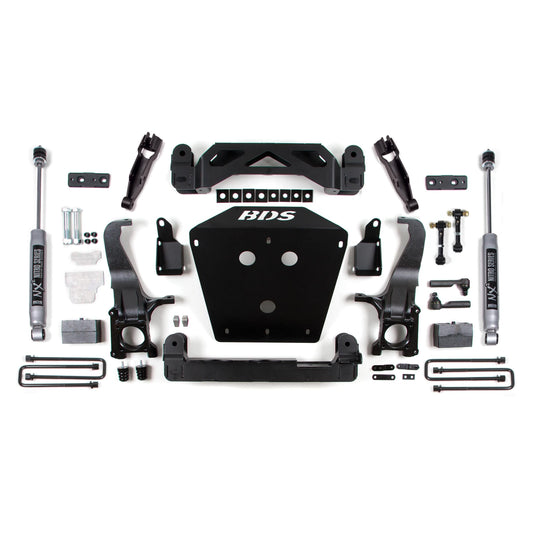 BDS Suspension | 4.5 Inch Lift Kit Toyota Tundra 07-15 2/4WD Fox 2.0 Performance Shocks | BDS814FS
