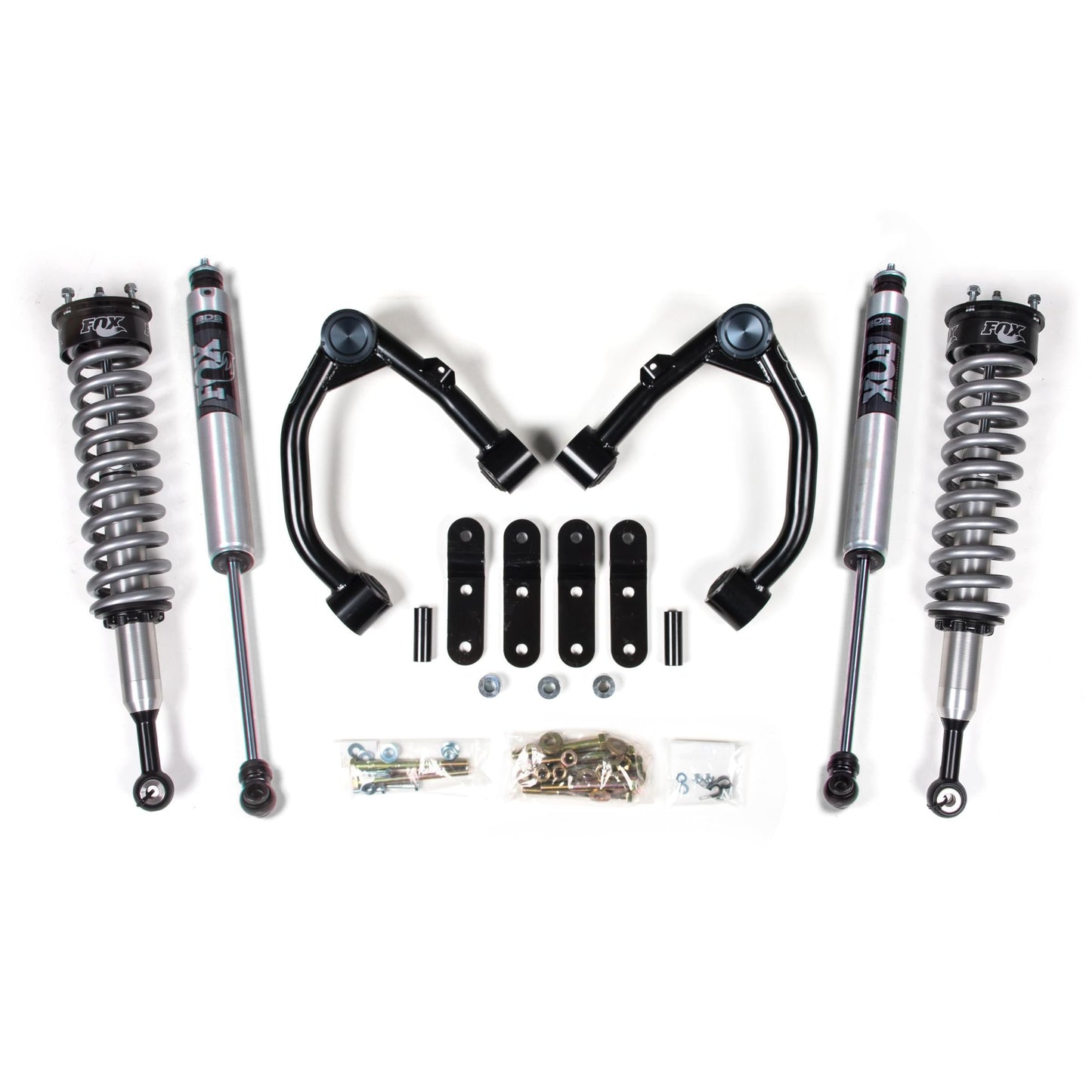 BDS Suspension | 3 Inch Lift Kit FOX 2.0 Coil-Over Toyota Tundra 07-21 2/4WD Fox 2.0 Performance Shocks | BDS824FSL