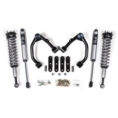 BDS Suspension | 3 Inch Lift Kit FOX 2.0 Coil-Over Toyota Tundra 07-21 2/4WD Fox 2.0 Performance Shocks | BDS824FSL