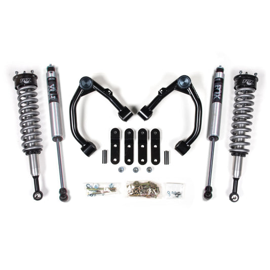 BDS Suspension | 3 Inch Lift Kit FOX 2.0 Coil-Over Toyota Tundra 07-21 2/4WD Fox 2.0 Performance Shocks | BDS824FSL