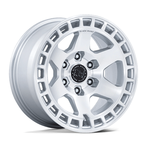 Black Rhino Hard Alloys BR022 BAHARI GLOSS SILVER W/ MACHINED FACE