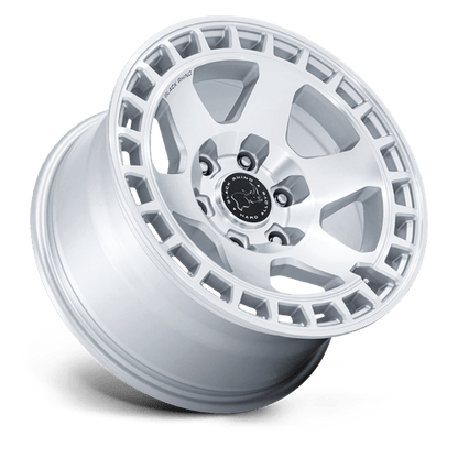 Black Rhino Hard Alloys BR022 BAHARI GLOSS SILVER W/ MACHINED FACE