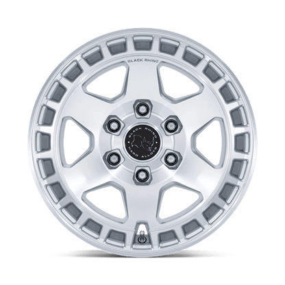 Black Rhino Hard Alloys BR022 BAHARI GLOSS SILVER W/ MACHINED FACE