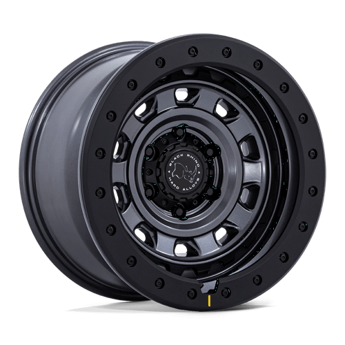 Black Rhino BR023 XPLORER MATTE GUNMETAL W/ BLACK ROCK GUARD