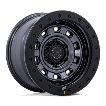 Black Rhino BR023 XPLORER MATTE GUNMETAL W/ BLACK ROCK GUARD