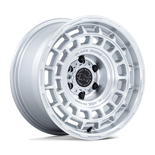 Black Rhino BR024 AWOL SILVER W/ MACHINED FACE