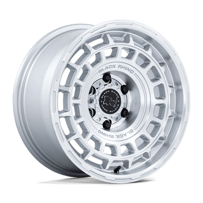 Black Rhino BR024 AWOL SILVER W/ MACHINED FACE