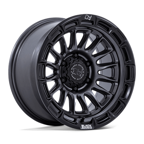 Black Rhino BR025 RIVAL MATTE GUNMETAL W/ MATTE BLACK LIP