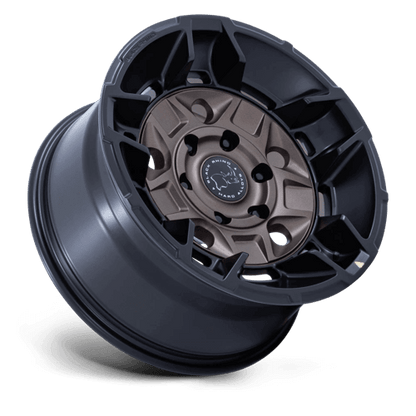 Black Rhino BR028 GUARD Burnt Bronze W/ Matte Blk-Lp wheel featuring five-spoke design and rugged off-road styling.