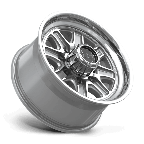 Black Rhino BR032 ECHO Gloss Silver W/ Machined Face wheel showcasing Flow Formed Technology and modern design.
