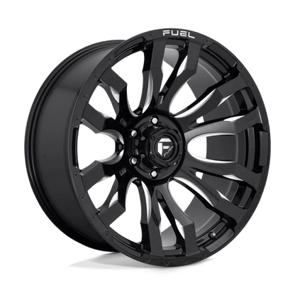 Fuel 1PC D673 BLITZ GLOSS BLACK MILLED