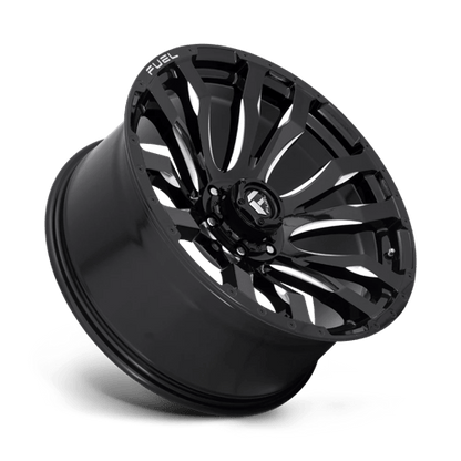 Fuel 1PC D673 BLITZ GLOSS BLACK MILLED