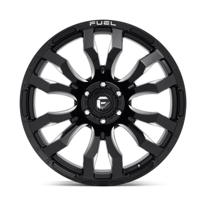 Fuel 1PC D673 BLITZ GLOSS BLACK MILLED