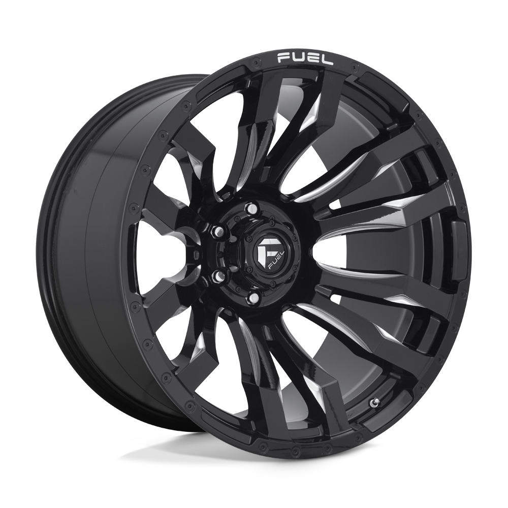 Fuel 1PC D673 BLITZ GLOSS BLACK MILLED