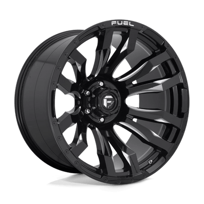 Fuel 1PC D673 BLITZ GLOSS BLACK MILLED