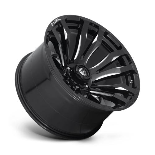 Fuel 1PC D673 BLITZ GLOSS BLACK MILLED