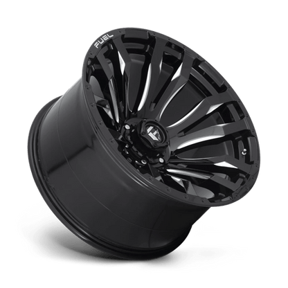 Fuel 1PC D673 BLITZ GLOSS BLACK MILLED