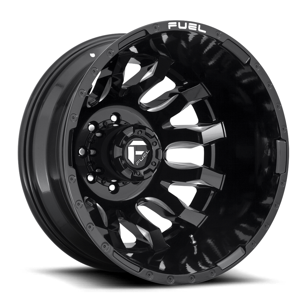 Fuel 1PC D673 BLITZ GLOSS BLACK MILLED