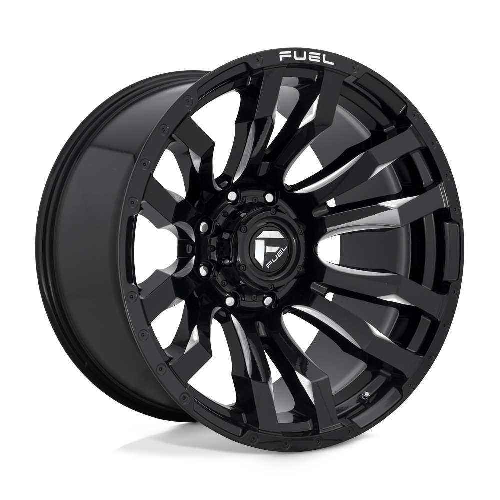 Fuel 1PC D673 BLITZ GLOSS BLACK MILLED