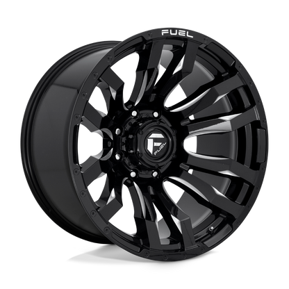 Fuel 1PC D673 BLITZ GLOSS BLACK MILLED