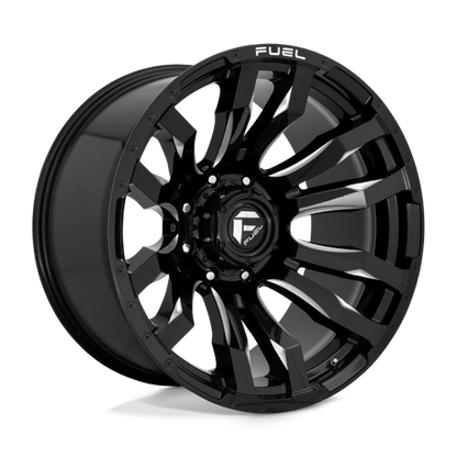 Fuel 1PC D673 BLITZ GLOSS BLACK MILLED