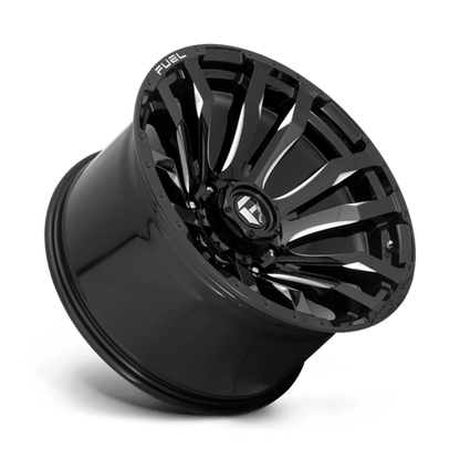 Fuel 1PC D673 BLITZ GLOSS BLACK MILLED