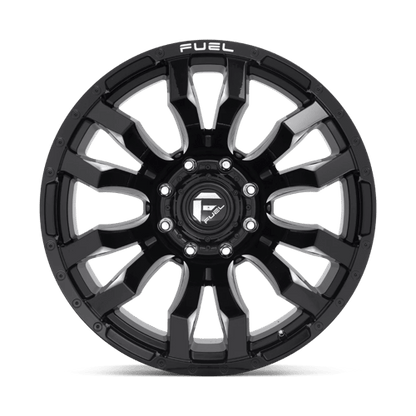 Fuel 1PC D673 BLITZ GLOSS BLACK MILLED