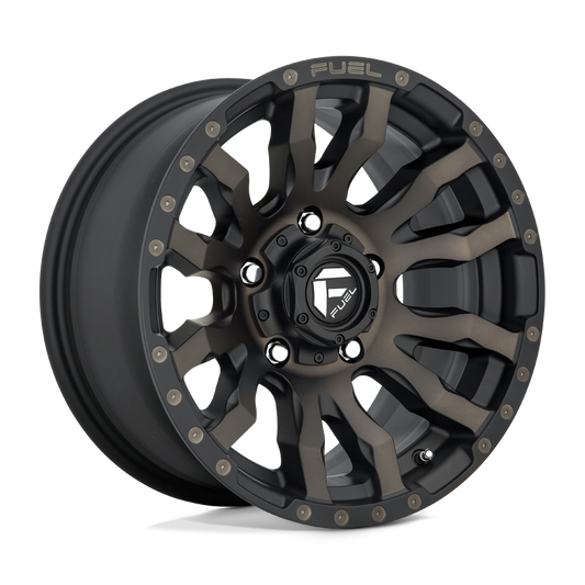 Fuel 1PC D674 BLITZ MATTE BLACK DOUBLE DARK TINT