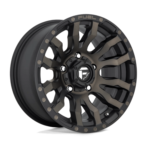 Fuel 1PC D674 BLITZ MATTE BLACK DOUBLE DARK TINT