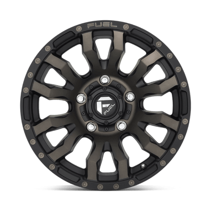 Fuel 1PC D674 BLITZ MATTE BLACK DOUBLE DARK TINT