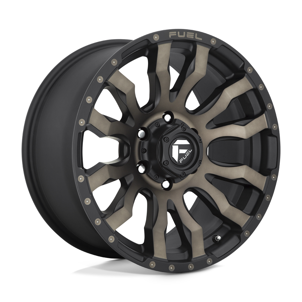 Fuel 1PC D674 BLITZ MATTE BLACK DOUBLE DARK TINT