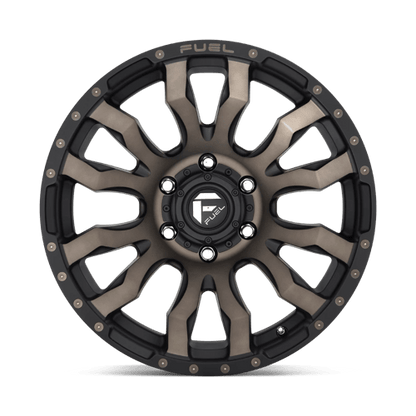 Fuel 1PC D674 BLITZ MATTE BLACK DOUBLE DARK TINT