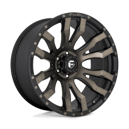 Fuel 1PC D674 BLITZ MATTE BLACK DOUBLE DARK TINT