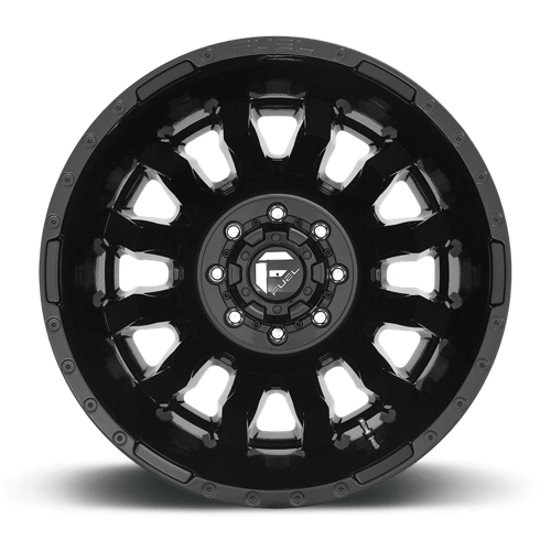 Fuel 1PC D675 BLITZ GLOSS BLACK