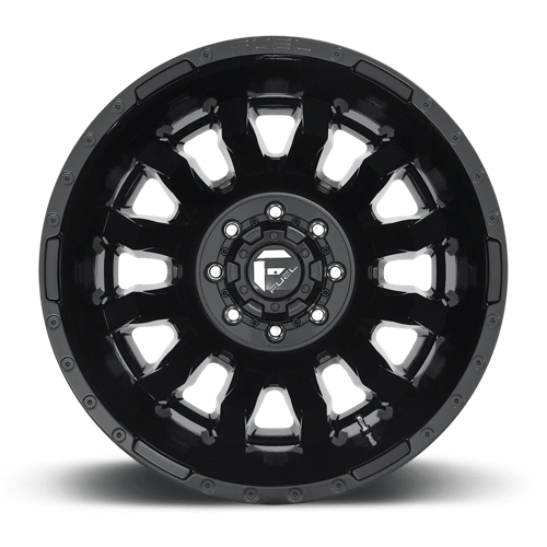 Fuel 1PC D675 BLITZ GLOSS BLACK