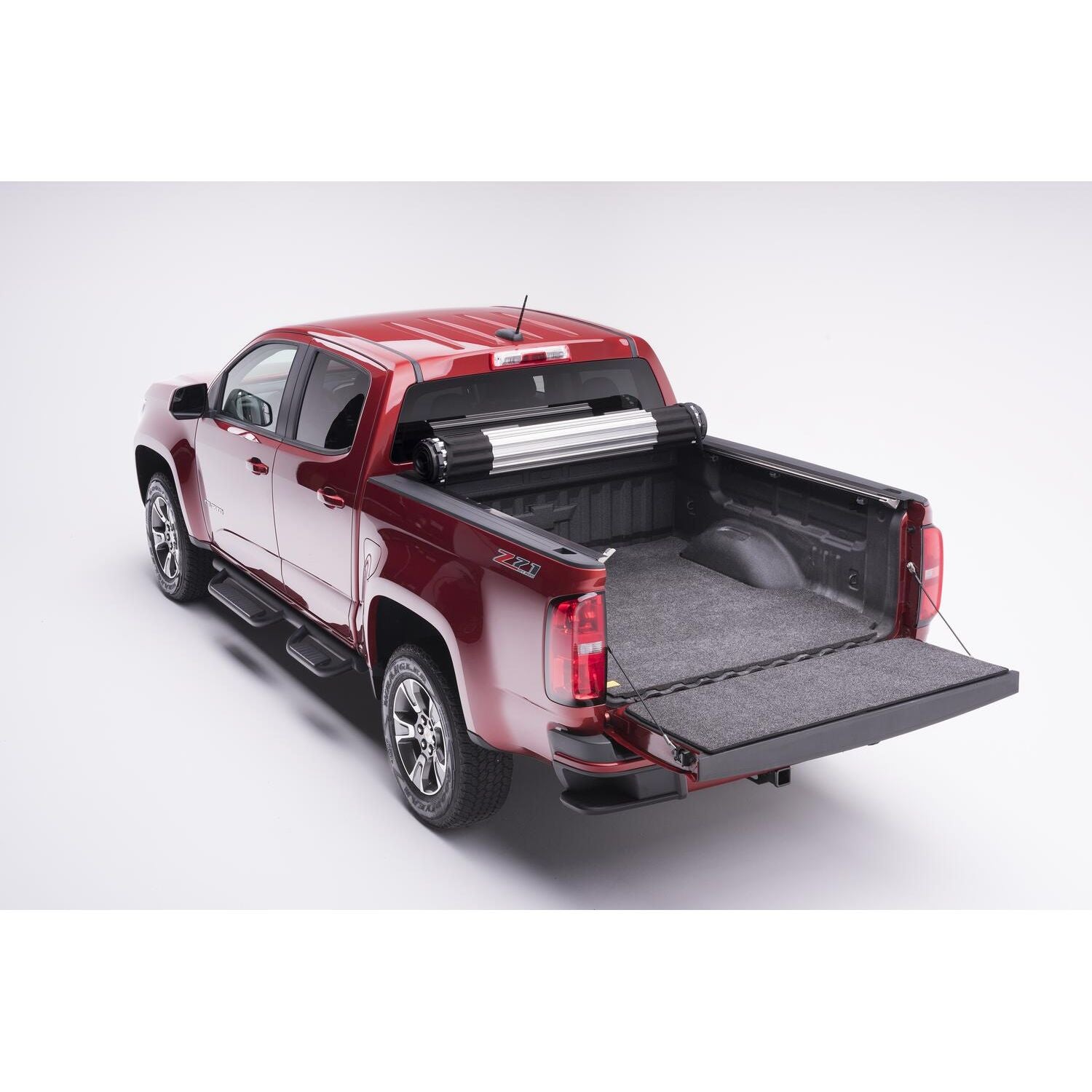 BedRug Bedmat For Spray-In Or No 23-25 Colorado/Canyon 5' Bed 3/4 Inch Thick Bed Mat - Charcoal (BMB23CCS) installed in truck bed