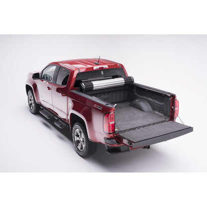 BedRug Bedmat For Spray-In Or No 23-25 Colorado/Canyon 5' Bed 3/4 Inch Thick Bed Mat - Charcoal (BMB23CCS) installed in truck bed