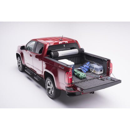 BedRug Bedmat For Spray-In Or No 23-25 Colorado/Canyon 5' Bed 3/4 Inch Thick Bed Mat - Charcoal (BMB23CCS) in truck bed