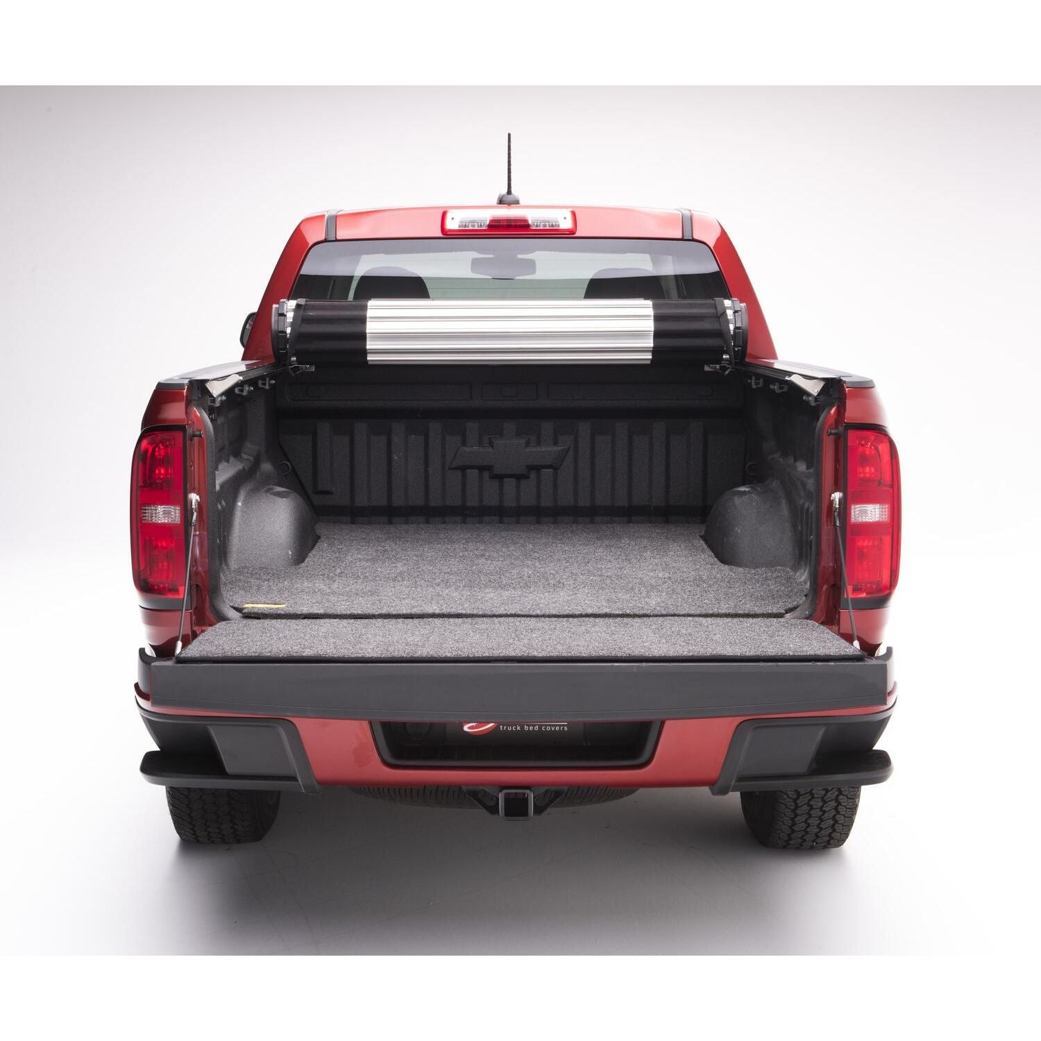 BedRug Bedmat For Spray-In Or No 23-25 Colorado/Canyon 5' Bed 3/4 Inch Thick Bed Mat - Charcoal (BMB23CCS) installed in truck bed.